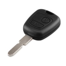 Peugeot 2 Button Remote Key Case NE78 Fob Button Replacement 406 607