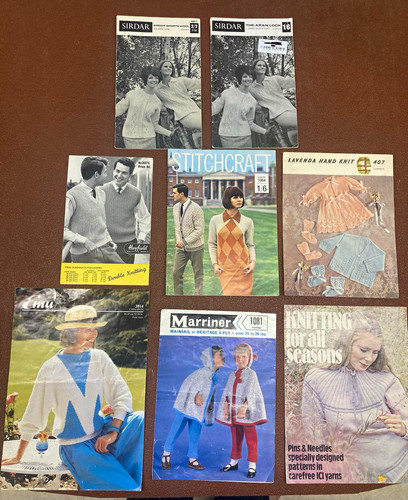 Mixed vintage knitting - vintage,