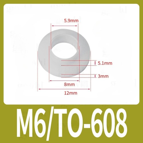 Type plastic nylon stepped - t-type,