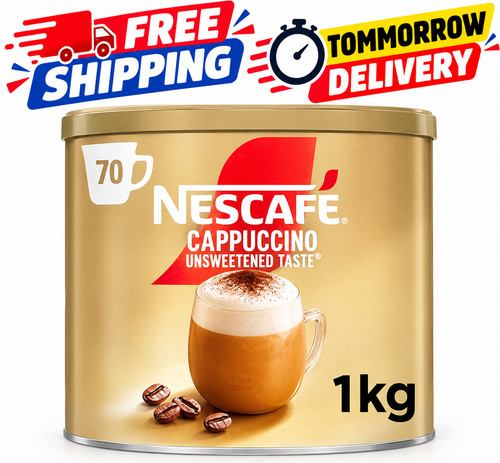 Nescafe cappuccino unsweetened - cappuccino,