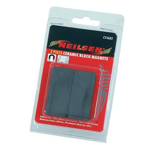 2pk ceramic block - block, magnets