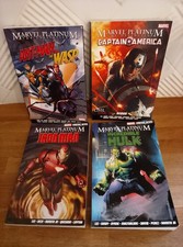 COMICS - X4 Marvel Definitive Collections Graphic Novels PB Iron Man Hulk Antman