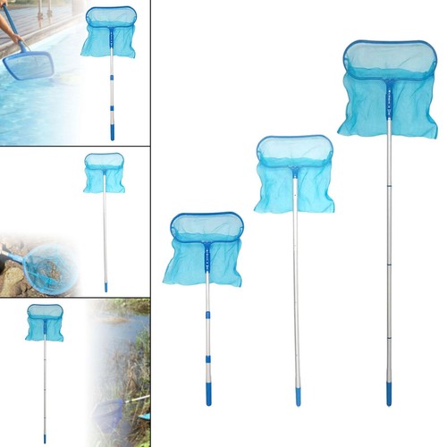 Pool skimmer net with pole - pool,