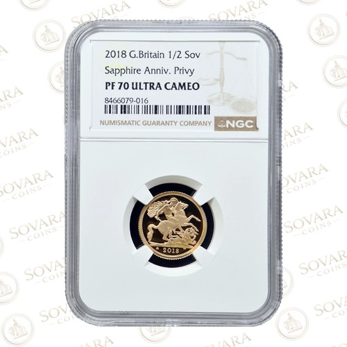 2018 gold proof half sovereign - gold,
