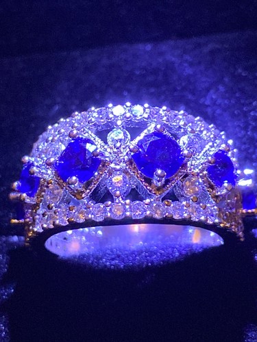 Gorgeous clear crystal blue - gorgeous,