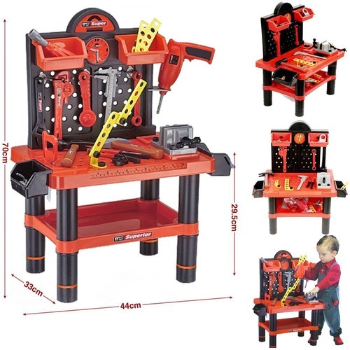 Childrens 54pc tool bench - tool,