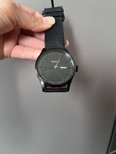 Nixon The Sentry Quartz Stainless steel Black beauty 42mm Day/date Mens watch