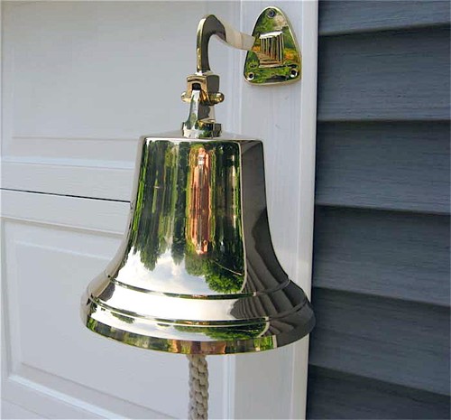 Ships bell large solid - ships,