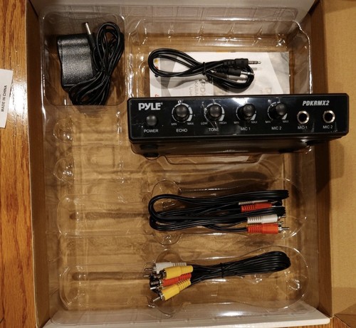 Pyle compact karaoke audio - compact,