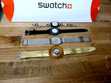 COLLECTION OF SWATCH WATCHES/ ALL WORKING/ NEW BATTERIES/ LOT 12112025R/was£85.