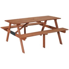 BIRCHTREE Picnic Table Set 4