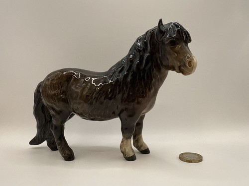 Beswick shetland pony - beswick, pony/woolly