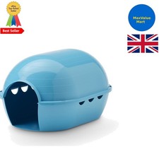 Spacious Blue Guinea Pig House