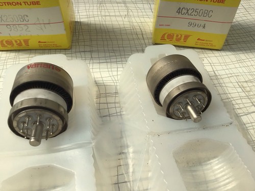 4cx250b valves - 4cx250b, (x2)