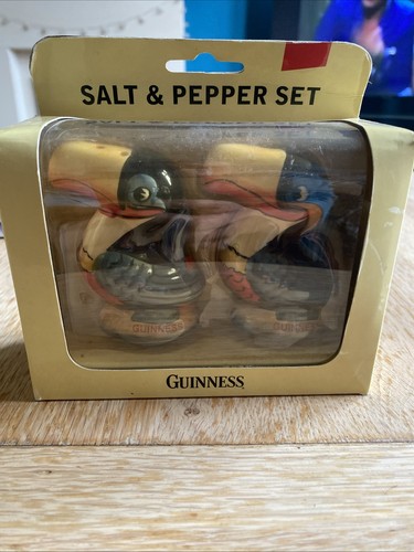 Guinness toucan ceramic salt - guinness,