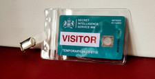 PROP - James Bond  - NO TIME TO DIE - VISITOR ID BADGE