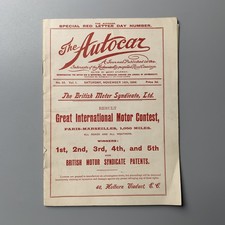Antique The Autocar Magazine