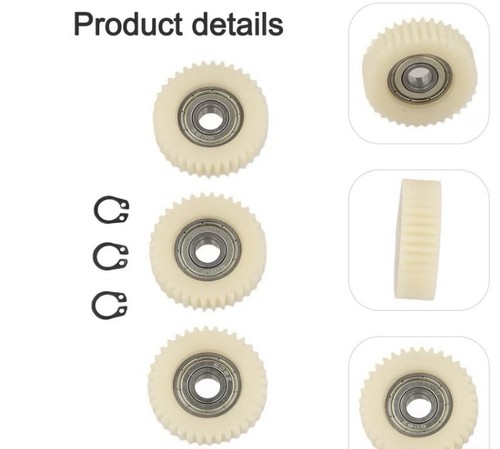3pcs teeth nylon bearing - teeth,