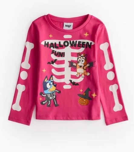 Girls pink bluey character - girls,