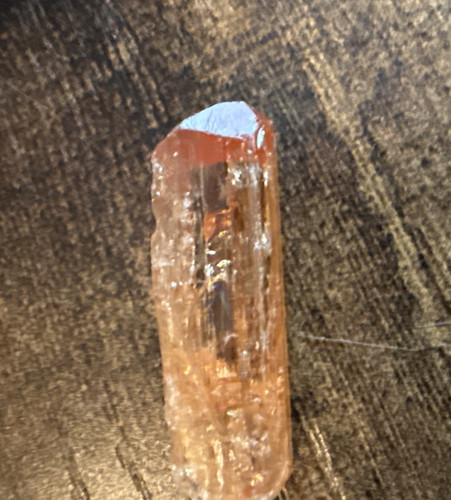 Imperial topaz crystal minas - topaz, crystal,
