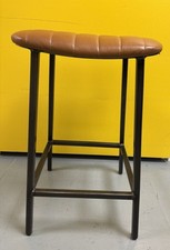 Quality Iron And Leather Bar Stools