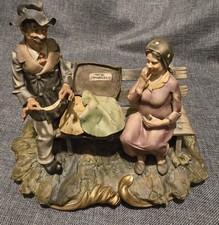 Large Vintage Capodimonte Old