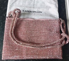 Karen millen pink rhinestone - karen,