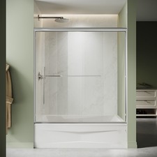 ELEGANT Sliding Bathtub Doors