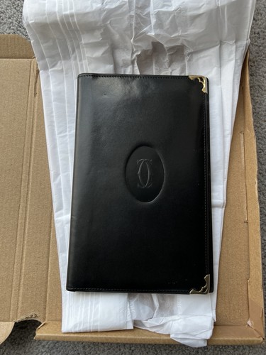 Cartier leather bifold wallet - cartier,