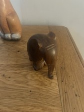 Lovely wooden elephant