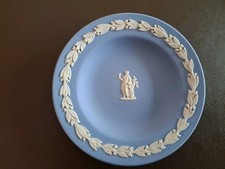 wedgewood jasperware blue small plate 