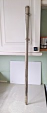 Long Antique / Vintage Steel Sword Scabbard  33 Inch Length - 1 1/8  Inch