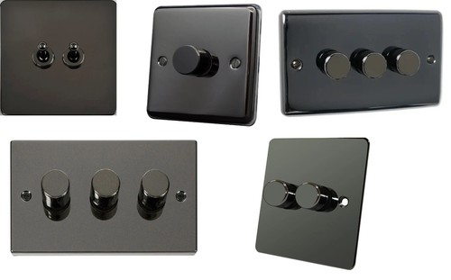 Antique black glossy matt 2 - black,