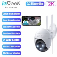 ieGeek Outdoor 2K PTZ Security