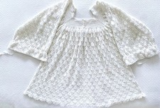 Vintage Size 10-12 Cream Hand