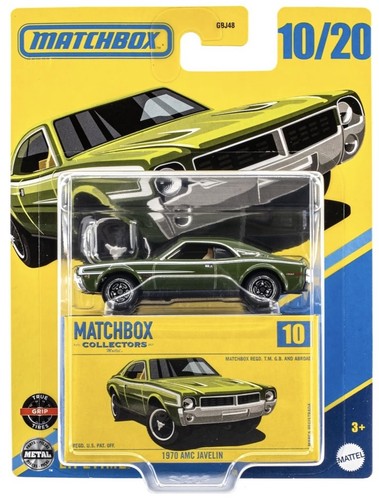 Matchbox 1970 amc javelin - amc,
