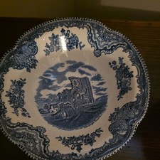 Johnson Brothers  Old Britain Castles Blue cereal bowls Denbigh FREE  POST
