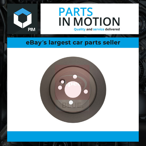 Brake discs pair solid fits - 2x,