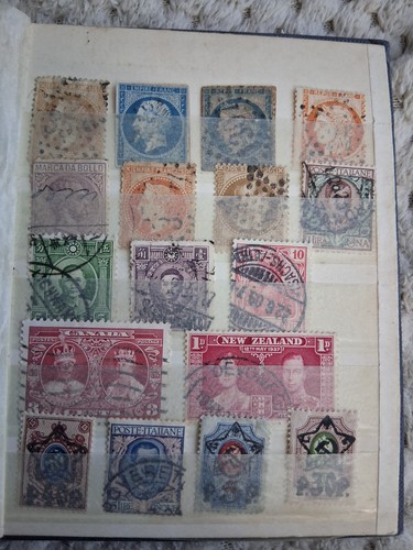 Stamp stock book very - of, old