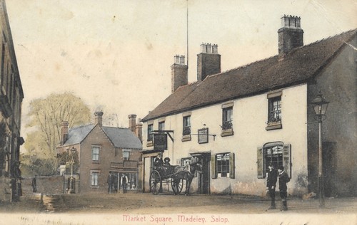 Market square madeley nr - market,