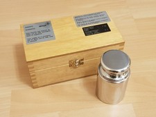 Mettler Toledo calibration weight 2kg class E2 INOX in original wooden box
