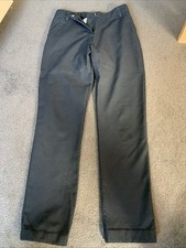 Tesco F&F Kids Black School Trousers Age 11-12
