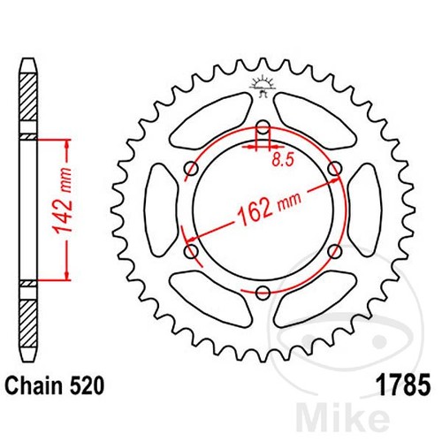 Sprockets transmission - sprockets,