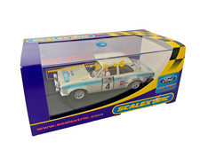 New Ford Escort Mk1 RS 1600  Scalextric C2643 RAC 1972 UNIFLO LVX 942J  Rare
