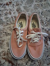 VANS pink canvas lace up men's