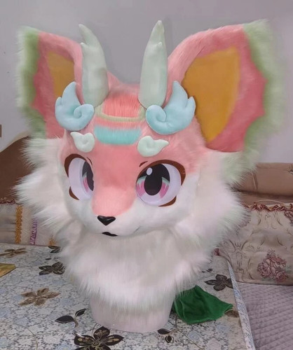 Fursuit long haired - dog, fox