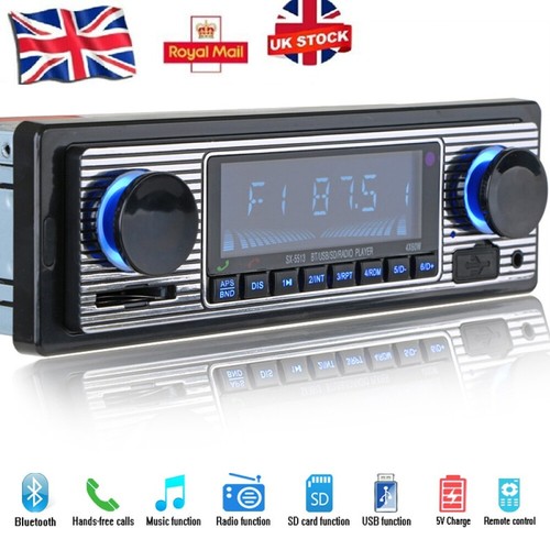 Retro car bluetooth compatible - car,