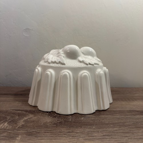 Antique ceramic jelly mould - antique,