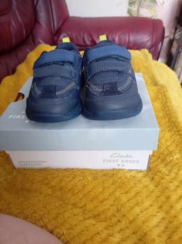 Boys clarks infant blue - boys,