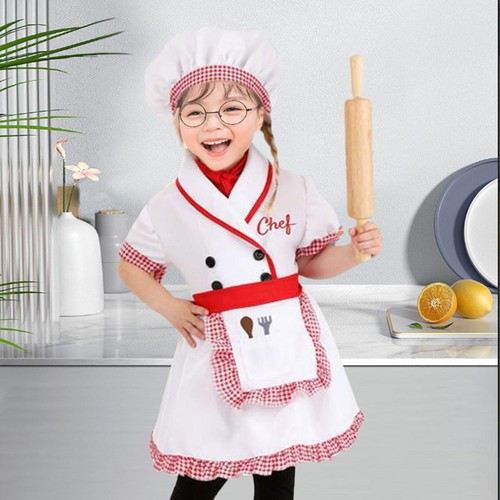 Chef costume for kids pretend - chef,
